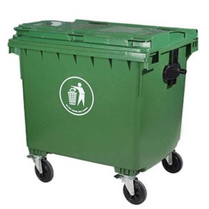 ถังขยะพลาสติก HDPE ขนาด660ลิตรสำหรับกลางแจ้ง2025ใช้ในการเก็บขยะ - Product Image 1