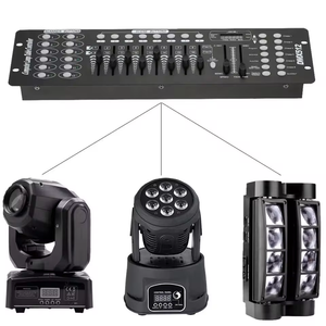 パーティーDJディスコライトショーとステージエフェクト用16チャンネルDMX512ステージライトコントローラーコンソール8A出力 - Product Image 4