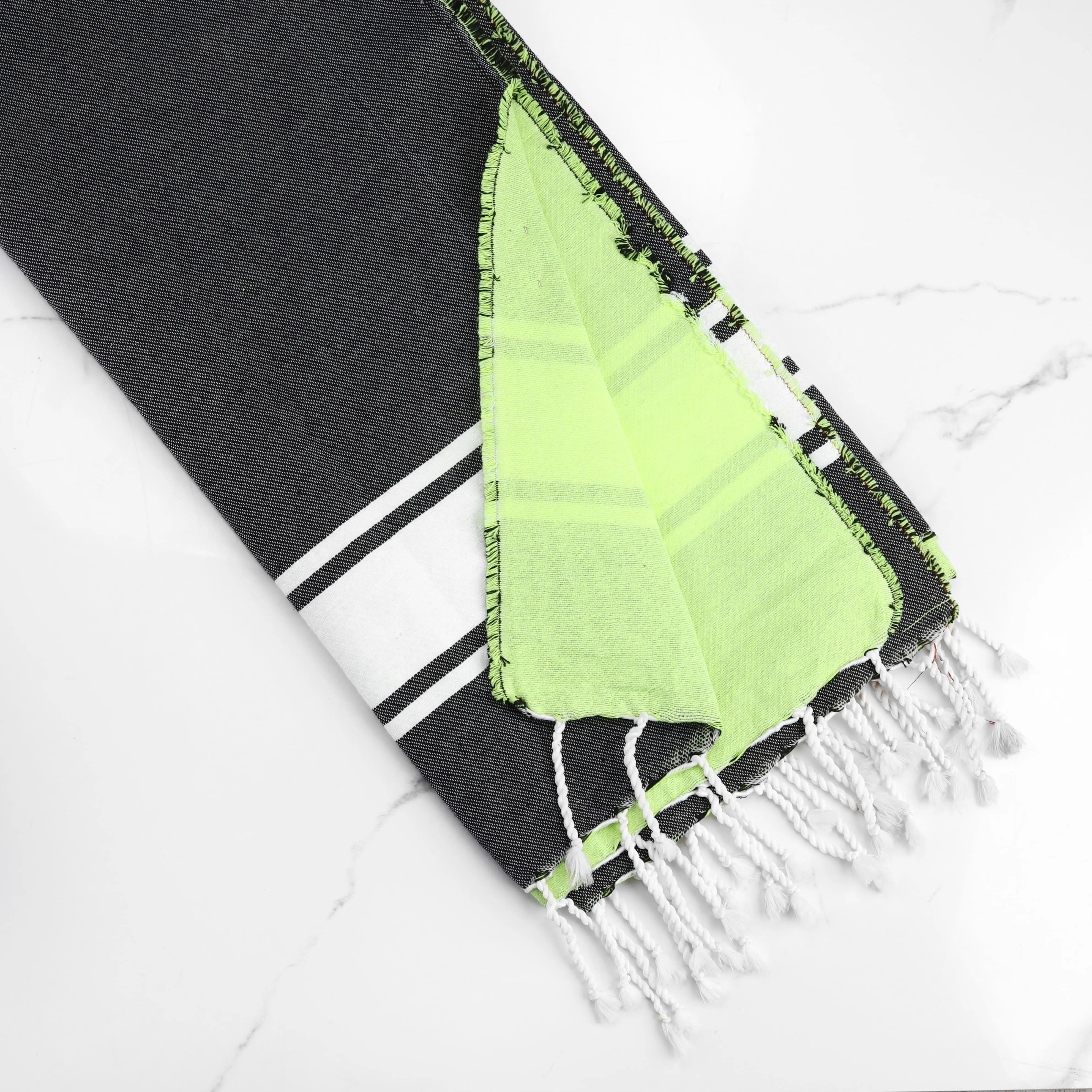 अनुकूलित रंग फ़ौटा | कम MOQ चंकी निट कंबल | तुर्की समुद्र तट तौलिया सार बुना हुआ सादा 100% कार्बनिक कपास टीएन आर्टिस्रो