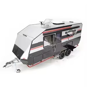Luxury Off-Road Mobile House Travel Trailer 4x4 Camper for Family Sleeping Capacity 4 Persons on Sale