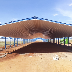 Fast Assemble Prefabricated Steel Structure Building Prefab Poultry Farm Control Shed Steel Structure Chicken Poultry <strong>House</strong> - Product Image 4
