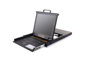 17.3&quot; 1U LED <strong>KVM</strong> Console 16 Port+16 Pack Cables, Jamanet Rack <strong>KVM</strong> Console Drawer, 17.3 Inch LCD <strong>KVM</strong> <strong>Switch</strong> <strong>Wireless</strong> - Product Image 5