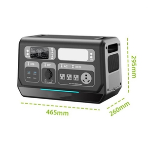 Inversor portátil de 2200W en la red Sistema de energía solar para balcón con controlador MPPT CE para sistema de batería certificado fuera de la red 2048wh - Product Image 5