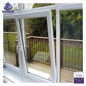 Окна ПВХ/УПВХ в европейском стиле с двойным остеклением, поворотно-откидные, современный дизайн, тройное стекло, звукоизоляционные, виниловые распашные окна - Product Image 1