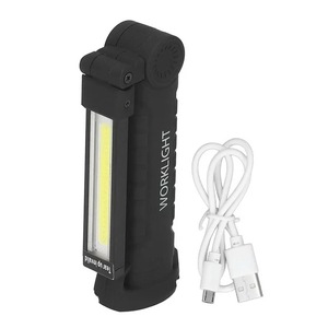 Manyetik taban ile COB Torch el feneri şarj edilebilir çalışma lambası atölye lamba 5 modları beyaz/kırmızı işık kamp lambası garaj DC için - Product Image 4
