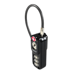 <strong>Secure</strong> TSA Approved Baggage Lock with 3-Digit <strong>Code</strong> for Hassle-Free Travel - Product Image 1