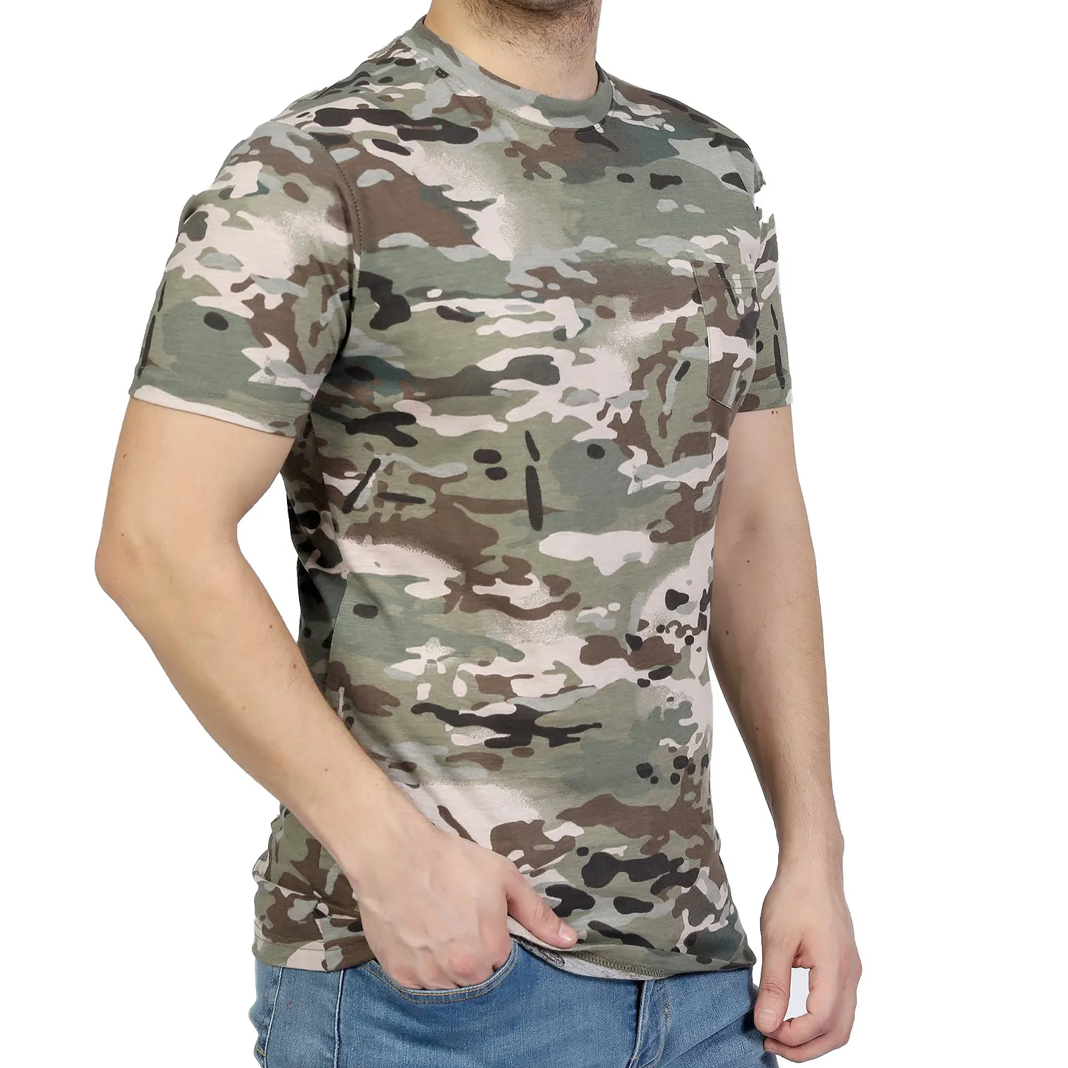 Camisetas de sublimación de ropa de hombre de etiqueta privada con servicios OEM Camisetas de impresión más vendidas para uso informal