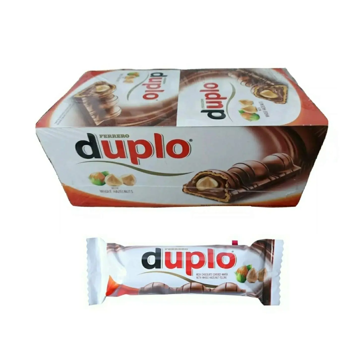 Ferrero Duplo Crisp Sticks, noisette, lot de 10
