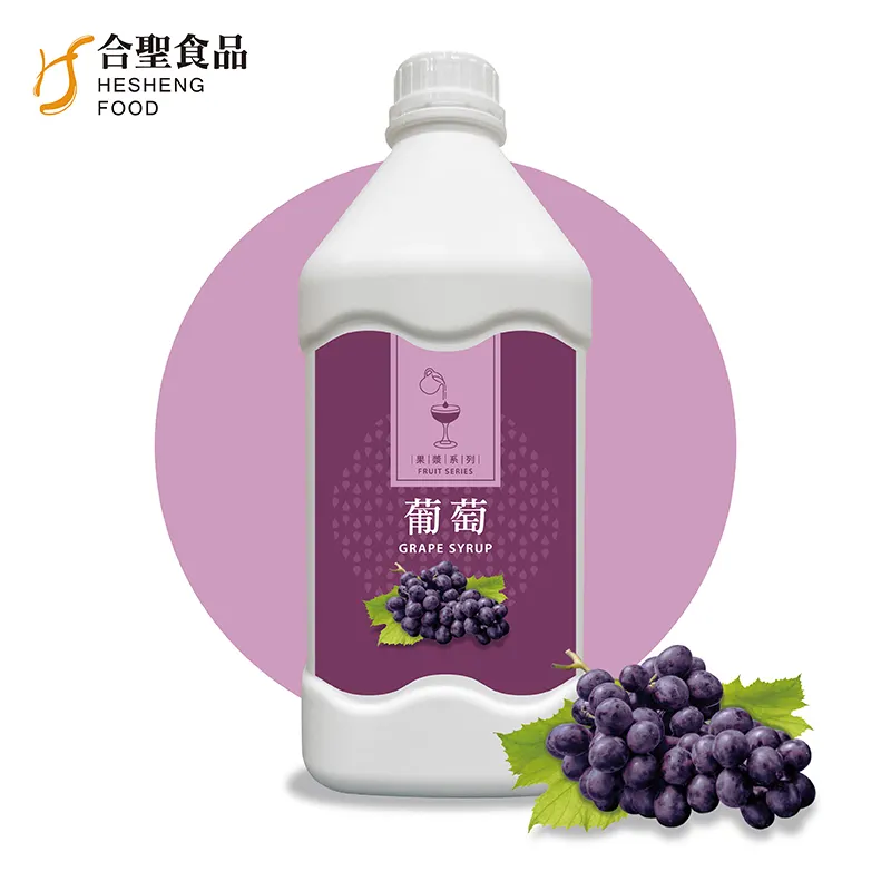 Bbubble Thee Ingrediënten Van Taiwan Druivensapconcentraat