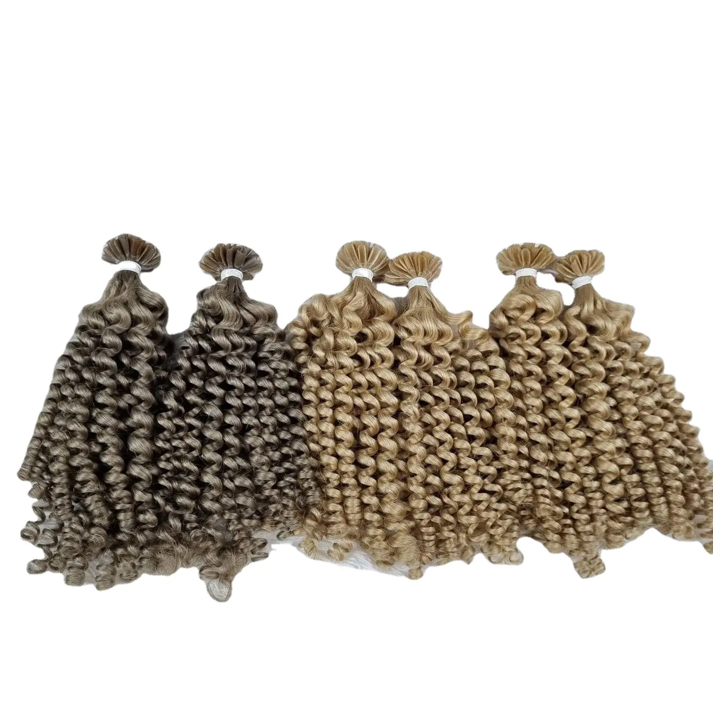 Extensión de cabello de punta plana de queratina, hecho en Vietnam, alta calidad, 8-30 pulgadas de longitud, color personalizado