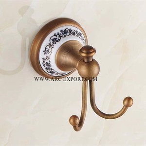 Admirável Olhar Padrão Clássico Parede Ganchos e Cabides Trending Designing Mais Venda Cor Preta Ferro Ganchos Decorativos Parede