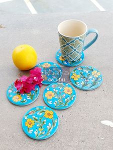 Modern Classic DIY Coaster Set Novo Modelo com Guarnição De Mármore e Ouro para Fácil Uso De Mesa para Criação e Compartilhamento