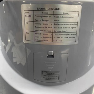 C560 Nueva máquina de conteo de monedas y dinero multisitio Clasificador de autoservicio para tiendas y estaciones de autobuses - Product Image 6