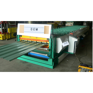 Thông minh thép tốc độ cao lạnh Rolling Mill sóng Roof tấm thang kim loại men gạch Máy làm PLC kiểm soát - Product Image 1