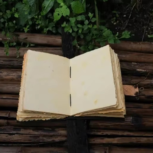 Sun Moon Leather Journal for Men Women of Antique Handmade Deckle Edge Vintage Paper Traveling Sketchbook <strong>Poetry</strong> <strong>Book</strong>