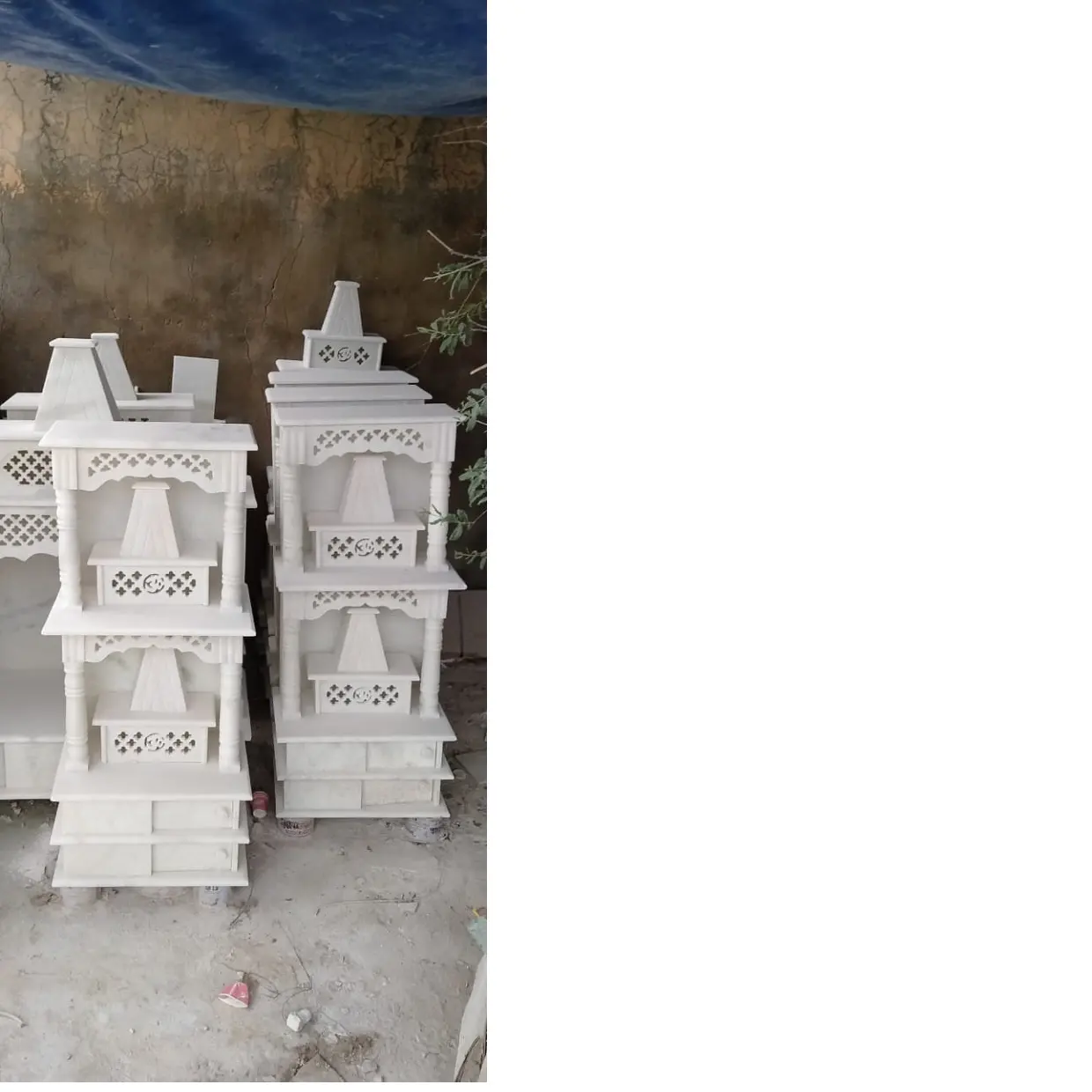 Personalizado feita mini templos de mármore adequados para uso em casa e no escritório ideal para resale pode ser feito sob encomenda no seu tamanho