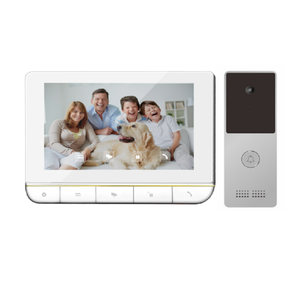 Sistema de intercomunicación para puerta de 7 pulgadas, intercomunicador con vídeo a Color, TFT, 4 cables, a prueba de agua, con timbre y cámara - Product Image 3
