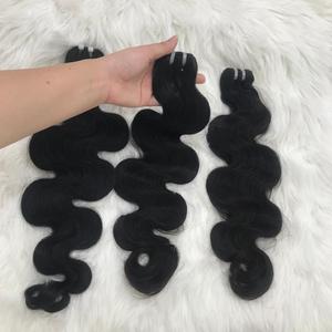 Toptan İŞLENMEMİŞ SAÇ bakire Vietnam insan saçı uzantıları vücut dalga demetleri ile dantel Frontal kapatma siyah kadınlar için W oluşturmak - Product Image 6