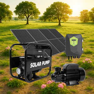 Veichi năng lượng mặt trời bề mặt Bơm ly tâm Kit bombas de Agua năng lượng mặt trời mặt đất năng lượng mặt trời Máy bơm nước cho tưới tiêu nông nghiệp - Product Image 1