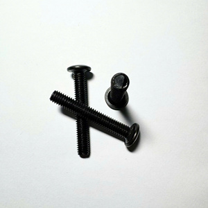 Đen oxide ổ cắm đầu Nắp vít/Allen chính bu lông ổ cắm đầu Bolt Metric chủ đề Vít Hex Chính Đầu phẳng Hex ổ cắm M6 gỗ - Product Image 4