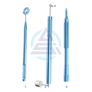 सर्जिकल लेरी सेट लिम्बल छूट चीरा सेट नेत्र माइक्रोसर्जरी उपकरण टाइटेनियम मिश्र धातु - Product Image 1