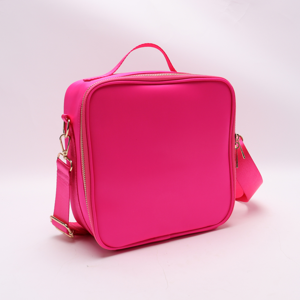 Sac à lunch rose chaud