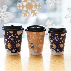 Comic Strip Coffee Cups 12 OZ Fun Cartoon Design, Leak-Proof &amp; Biodegradable Perfect for Pop Art Caf&eacute;<strong>s</strong> and Creative Spaces - Product Image 4