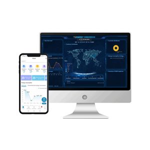 Analisi del rapporto di lettura del contatore automatico del sistema di monitoraggio dell'elettricità industriale misuratori di energia del Software del Server Cloud - Product Image 1