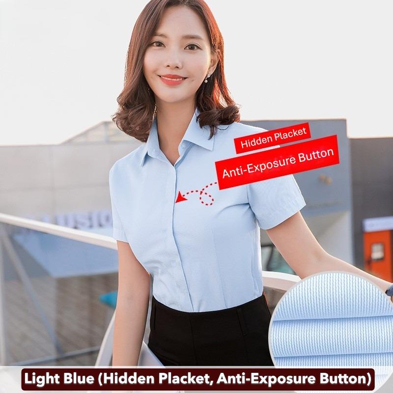 สีฟ้าอ่อน (กระเป๋าที่ถูกซ่อนปุ่มป้องกันการเปิดรับแสง)