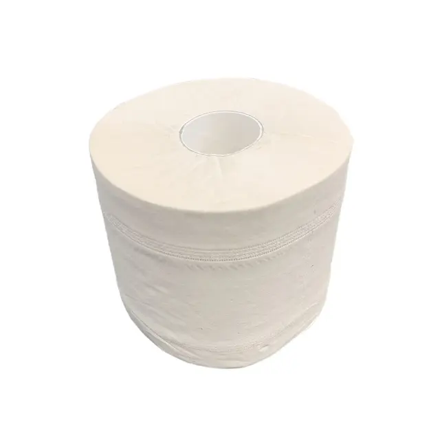 Uso para el hogar más verde 100% papel higiénico de bambú virgen pulpa de madera uso para papel de higiene de baño 12 rollos de Vietnam