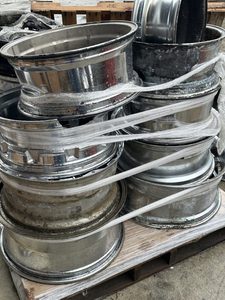 Rekabetçi fiyatlı saf gümüş alüminyum hurda alaşım jant ve alüminyum jant erime ihracat hazır - Product Image 2