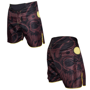 新デザインカスタムオーバー昇華プリントMMAショーツ装飾ジッパーエリアトレーニングとスパーリング用軽量生地 - Product Image 6