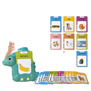 Carte Flash parlanti inglesi giocattoli educativi precoci per bambini macchina per la lettura di apprendimento in età prescolare regalo interattivo per bambini - Product Image 2