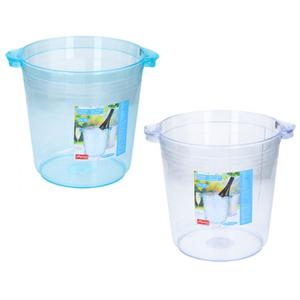 Lüks 6L buz kovası kolları ile şarap soğutucu şampanya Bar Pub parti akrilik ve Metal malzeme için 3L-8L kapasite seçenekleri - Product Image 1