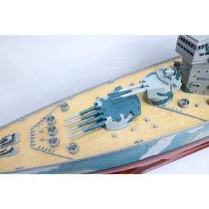 Hms Vua George V Nghệ Thuật Dân Gian Thuyền Gỗ Mô Hình Handmade Phong Cách Châu Âu Cho Trang Chủ Trang Trí Thủ Công Mỹ Nghệ Với Hộp Quà Tặng - Product Image 5