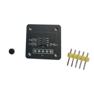Codificador magnético MT6701 Módulo de sensor de medición de ángulo de inducción magnética 14bit alta precisión en lugar de AS5600