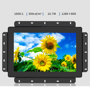 10 pollici incorporato Touch Screen capacitivo IP65 pannello frontale Monitor in metallo con porte HD-MI/VGA/USB - Product Image 4