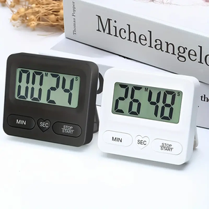 Temporizzatore a forma di cuore cucina allarme studio gestione del tempo elettronico Display Lcd conto alla rovescia per Hotel Barbershop, cucina - Product Image 2