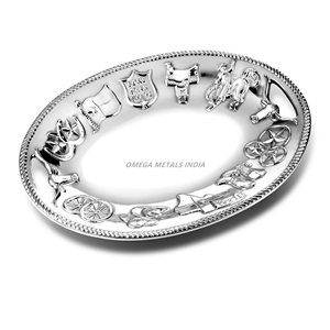 Hot Selling Silver <strong>Double</strong> Compartment Serving <strong>Tray</strong> <strong>With</strong> Elegant Design and Polished Finish Perfect for Stylish Entertaining - Product Image 6