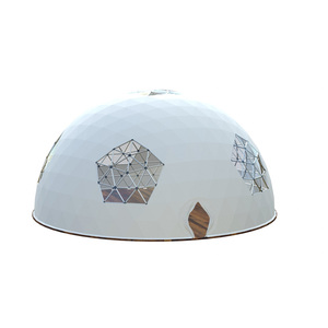 スタイリッシュな家と屋外アクティビティのための持続可能なGeodesicドームの概念 - Product Image 2
