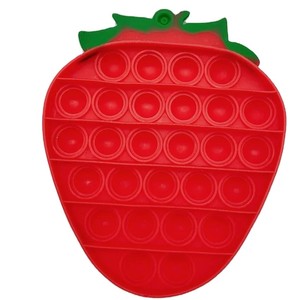 Bubble Pop Fidget <strong>Toy</strong> in <strong>Red</strong> Among Character Shape for Sensory Play Stress Relief Autism Support and Calming Activity - Product Image 3