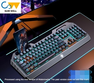Real Mechanical Feel <strong>Keyboard</strong> and Mouse Set Wired E-sports Game Dedicated <strong>Keyboard</strong> and Mouse Wireless <strong>Computer</strong> Desktop - Product Image 5