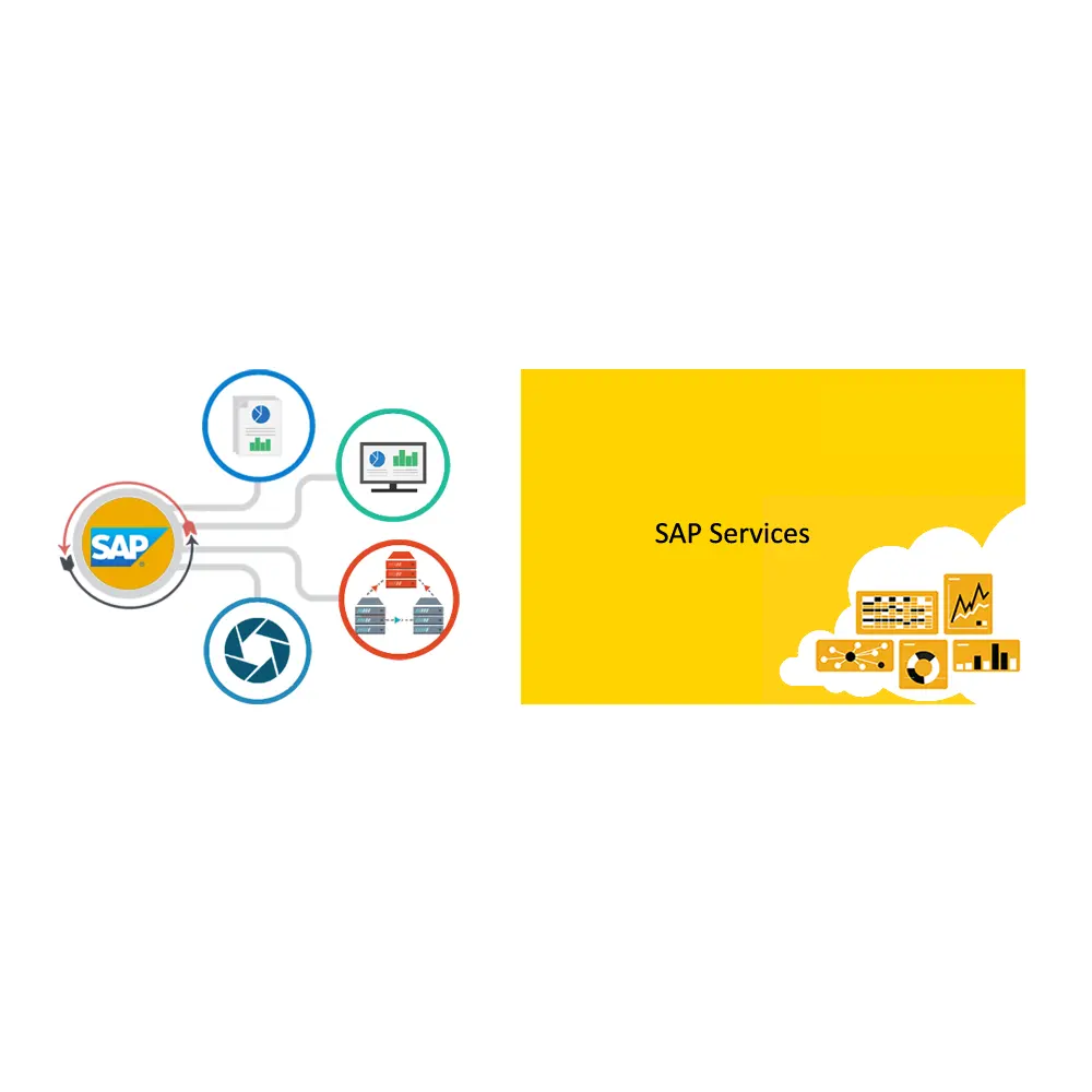 برنامج نظام حلول SAP ERP فائق الجودة مع وظيفة مخصصة متاحة للاستخدامات الصناعية