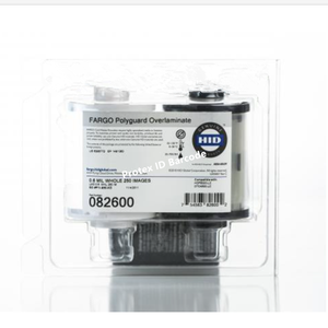 HDP5000 0.6 mm PolyGuard Ovelaminate 82600 Used for <strong>Fargo</strong> HDP5000 ID Card Printers - Product Image 2