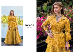 ELVISH Heavy Organza with Khatali Work Indian &amp; Pakistani Clothing - Product Image 6