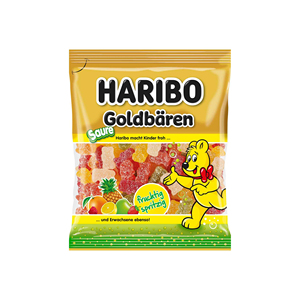 罕见的Haribo Gummy耐嚼甜酸糖果