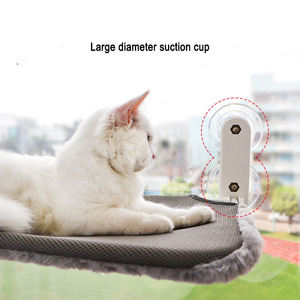 Kolay ve kullanışlı kurulum yeni varış akülü peluş kedi pencere levrek kedi pencere hamak - Product Image 3