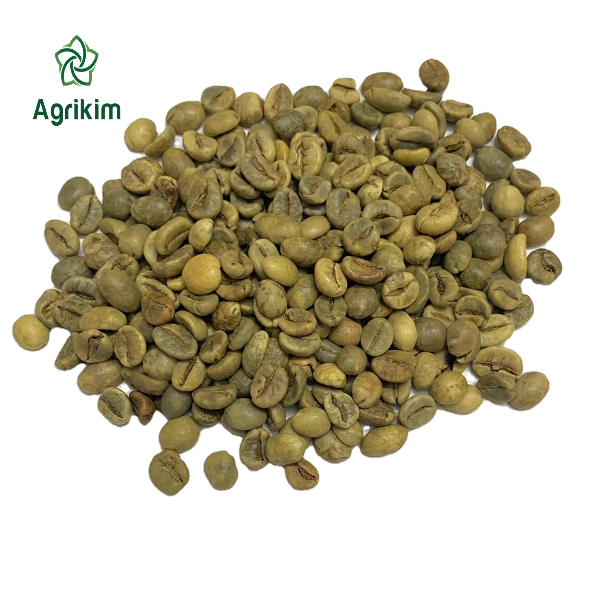 Grãos de café robusta totalmente certificados, grãos de café verdes/grãos de arábia todo café com o melhor preço e alta qualidade