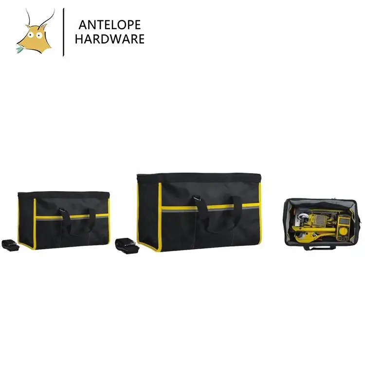 MRY Bolsa De Herramientas açık üst ağır bahçe taşınabilir elektrikçi alet üretim çantası alet çantası