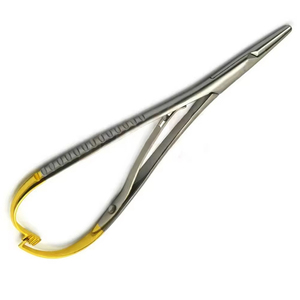 High Quality <strong>Matthew</strong> Full Grip Needle Holder Handcrafted Adjustable Top <strong>Good</strong> Selling Basis Surgical Instruments Manual Power - Product Image 4